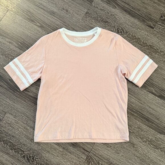 Faherty Cloud Varsity Tee - Picture 1 of 6